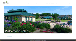 Desktop Screenshot of cityofrobins.org